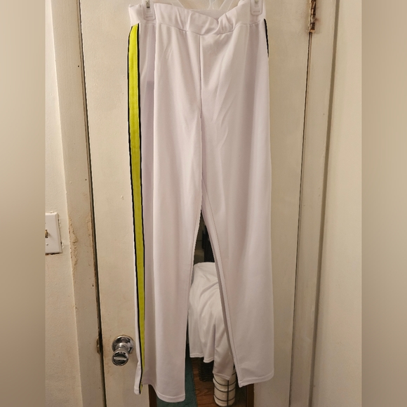 White Athletic Suit - Picture 3 of 6